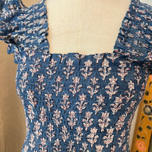 Load image into Gallery viewer, The PAPRIKA dress - indigo floral