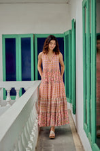 Load image into Gallery viewer, the BORAGE MAXI - soft pink floral
