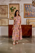 Load image into Gallery viewer, The CAROM midi - soft pink floral