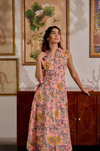 Load image into Gallery viewer, The CAROM midi - soft pink floral