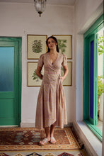 Load image into Gallery viewer, The CASSIA MAXI wrap dress - soft summer floral