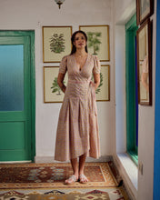 Load image into Gallery viewer, The CASSIA MAXI wrap dress - soft summer floral
