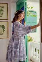 Load image into Gallery viewer, the VANILLA mini - white & blue floral