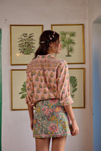 Load image into Gallery viewer, the WRAP skirt - pastel green floral