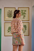 Load image into Gallery viewer, the WRAP skirt - pastel green floral