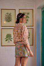 Load image into Gallery viewer, the WRAP skirt - pastel green floral