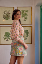 Load image into Gallery viewer, the WRAP skirt - pastel green floral