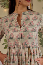Load image into Gallery viewer, The Pepper Maxi - soft green stripes