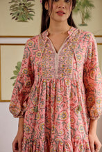 Load image into Gallery viewer, The WASABI midi - soft pink floral