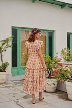 Load image into Gallery viewer, the CILANTRO midi - soft pink stripes