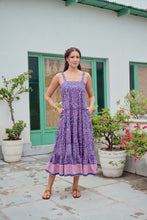 Load image into Gallery viewer, the SENF maxi - purple floral