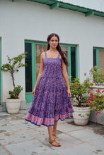 Load image into Gallery viewer, the SENF maxi - purple floral