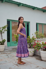 Load image into Gallery viewer, the SENF maxi - purple floral
