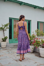 Load image into Gallery viewer, the SENF maxi - purple floral