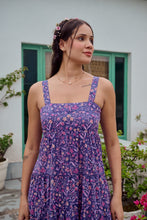 Load image into Gallery viewer, the SENF maxi - purple floral