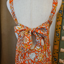 Load image into Gallery viewer, the SENF maxi - Orange floral