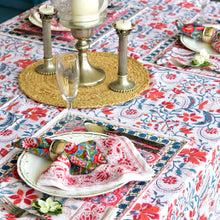 Load image into Gallery viewer, BREMEN Table cloth - hand block printed