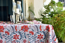 Load image into Gallery viewer, BREMEN Table cloth - hand block printed
