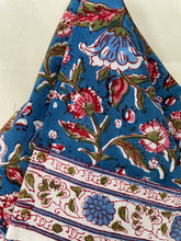 Load image into Gallery viewer, KASAULI/Blue floral - napkins (set of 6)