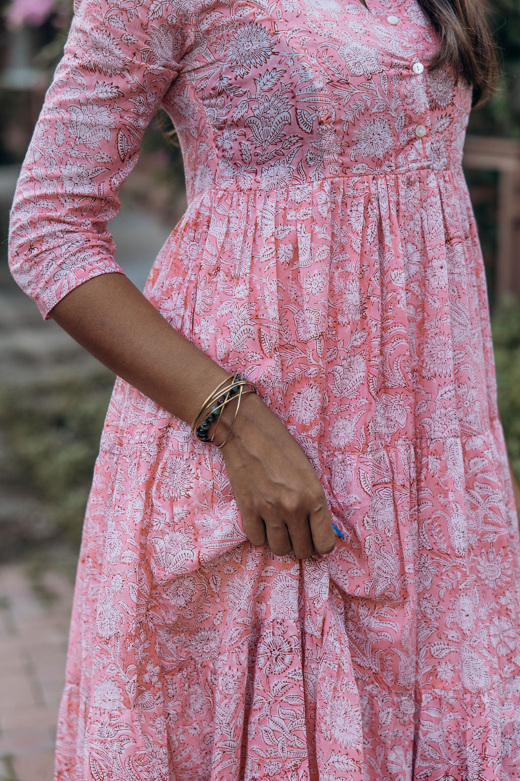 The Pepper maxi - pink floral