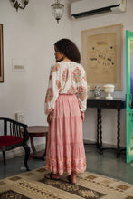 Load image into Gallery viewer, the CINNAMON skirt - pink floral
