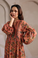 Load image into Gallery viewer, The WASABI midi - rose pink floral
