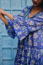 Load image into Gallery viewer, the STEVIA dress - blue floral
