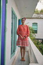 Load image into Gallery viewer, the CHILLI mini - coral and pink floral
