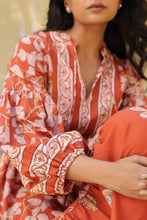 Load image into Gallery viewer, The WASABI midi - terracotta floral
