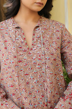 Load image into Gallery viewer, the JADE mini dress - brown jaal
