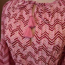 Load image into Gallery viewer, the SORREL dress - pink zigzag
