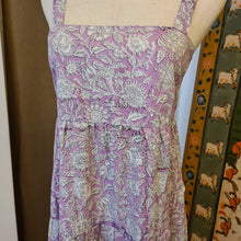 Load image into Gallery viewer, the SENF maxi - sweet purple with white floral
