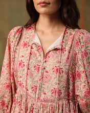 Load image into Gallery viewer, The NUTMEG midi - soft pink floral

