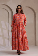 Load image into Gallery viewer, The Pepper Maxi - Coral &amp; pink floral
