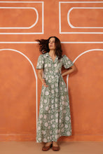 Load image into Gallery viewer, The MALABAR maxi (half sleeves) - soft sage green
