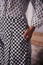 Load image into Gallery viewer, the GINGER pants- black &amp; white checkered
