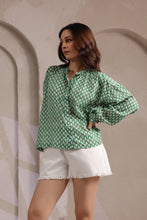 Load image into Gallery viewer, The CLOVE top - green butis
