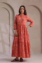 Load image into Gallery viewer, The Pepper Maxi - Coral &amp; pink floral
