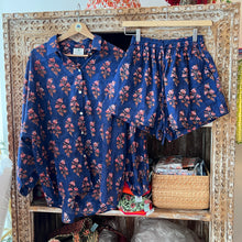 Load image into Gallery viewer, The PAPRIKA set - Navy with red buta set
