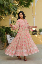 Load image into Gallery viewer, The Thyme Dress - pink floral
