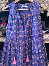 Load image into Gallery viewer, BORAGE MIDI dress - purple floral 💜
