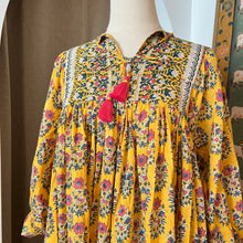 Load image into Gallery viewer, NIGELLA MIDI - yellow floral
