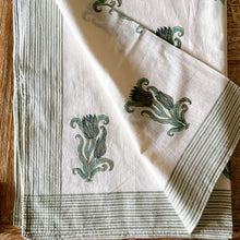 Load image into Gallery viewer, Assorted Table cloths - block printed

