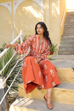 Load image into Gallery viewer, The WASABI midi - terracotta floral
