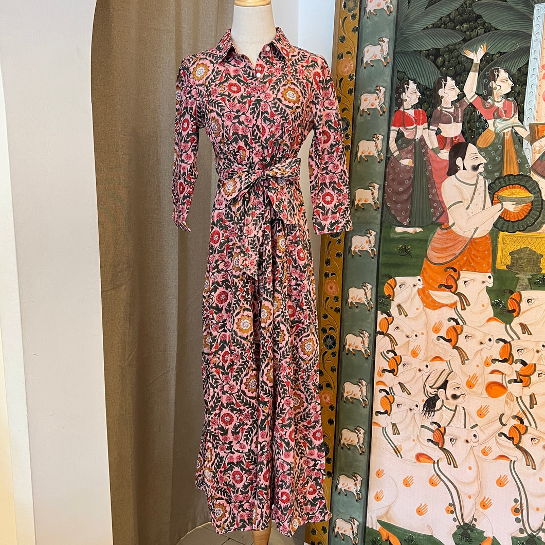 The MALABAR maxi - pink floral