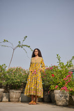 Load image into Gallery viewer, The Thyme Dress - yellow floral
