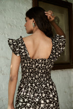 Load image into Gallery viewer, The PAPRIKA dress - Black floral
