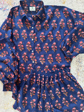 Load image into Gallery viewer, The PAPRIKA set - Navy with red buta set
