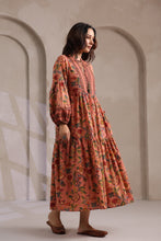 Load image into Gallery viewer, The WASABI midi - rose pink floral
