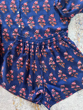Load image into Gallery viewer, The PAPRIKA set - Navy with red buta set

